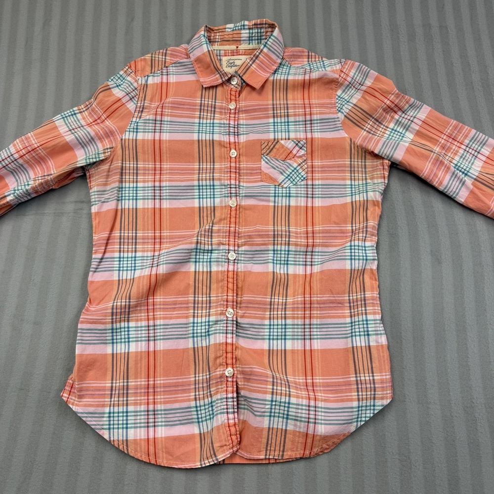 American Eagle Outfitters Women's Button Down Shirt Size 8
